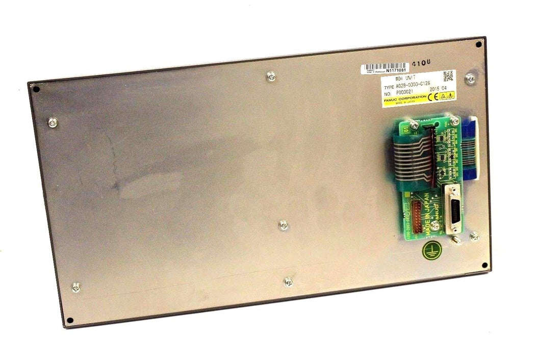 FANUC A02B-0303-C128  MDI UNIT CONTROL KEYPAD / KEYBOARD A02B0303C128