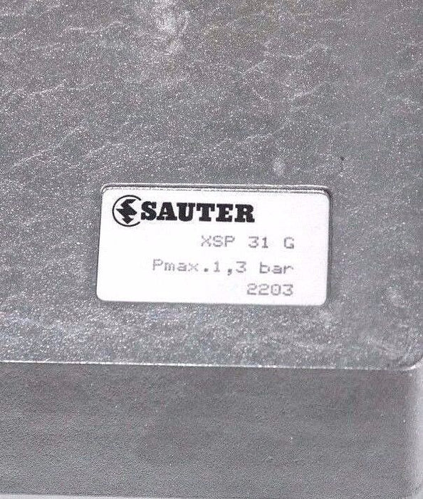 NEW SAUTER XSP 31 G UNIT PMAX. 1,3 BAR 2203, XSP31G