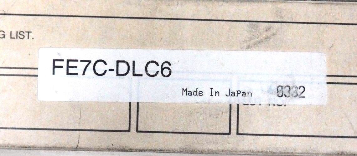 NIB YAMATAKE FE7C-DLC6 PHOTOELECTRIC DIFFUSED LIGHT/DARK HORIZONTAL FE7C-DLC6