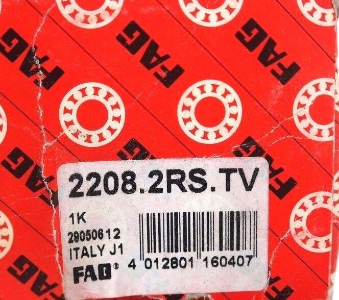 NIB FAG 2208.2RS.TV SELF ALIGNING BEARING 22082RSTV, 29050612