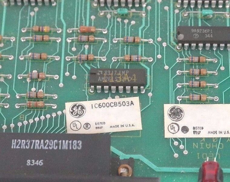 GE FANUC IC600CB503A CONTROL MODULE 44A297034-G03, 44A712769-002 R03/4