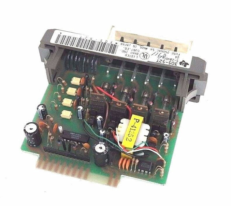 NIB TEXAS INSTRUMENTS 305-52T OUTPUT MODULE, 30552T, 5-28VDC, 2A FUSE, 250VAC,5A