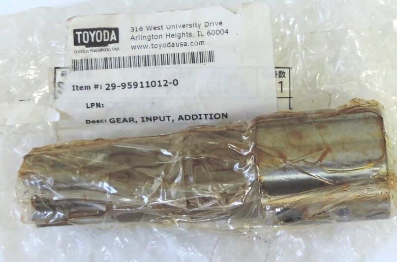 NEW TOYODA 29-95911012-0 GEAR, INPUT, ADDITION S304A1