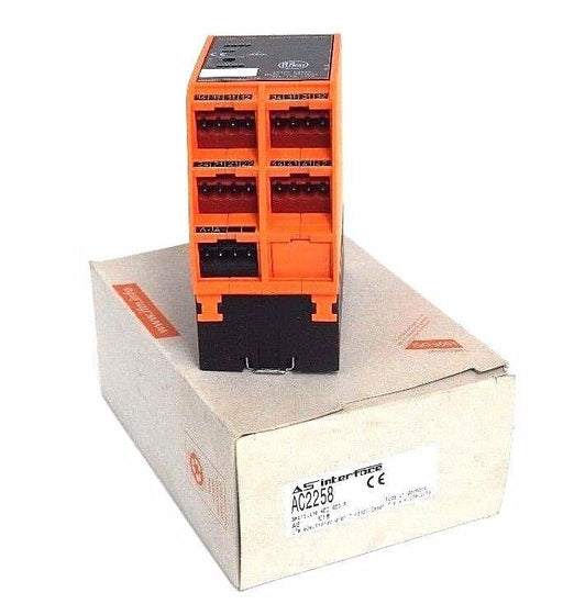 NIB IFM EFECTOR AC2258 MODULE AS-I SMARTLINE 4DI 4DO R, 31.6VDC, 250mA