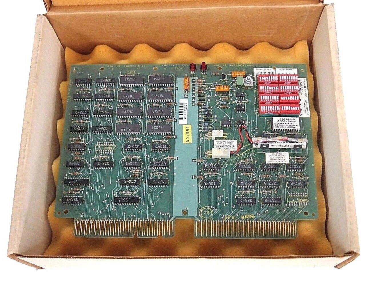 GE FANUC IC600CB504A INTERNAL MEMORY BOARD 44B296479-002/3 - REPAIRED