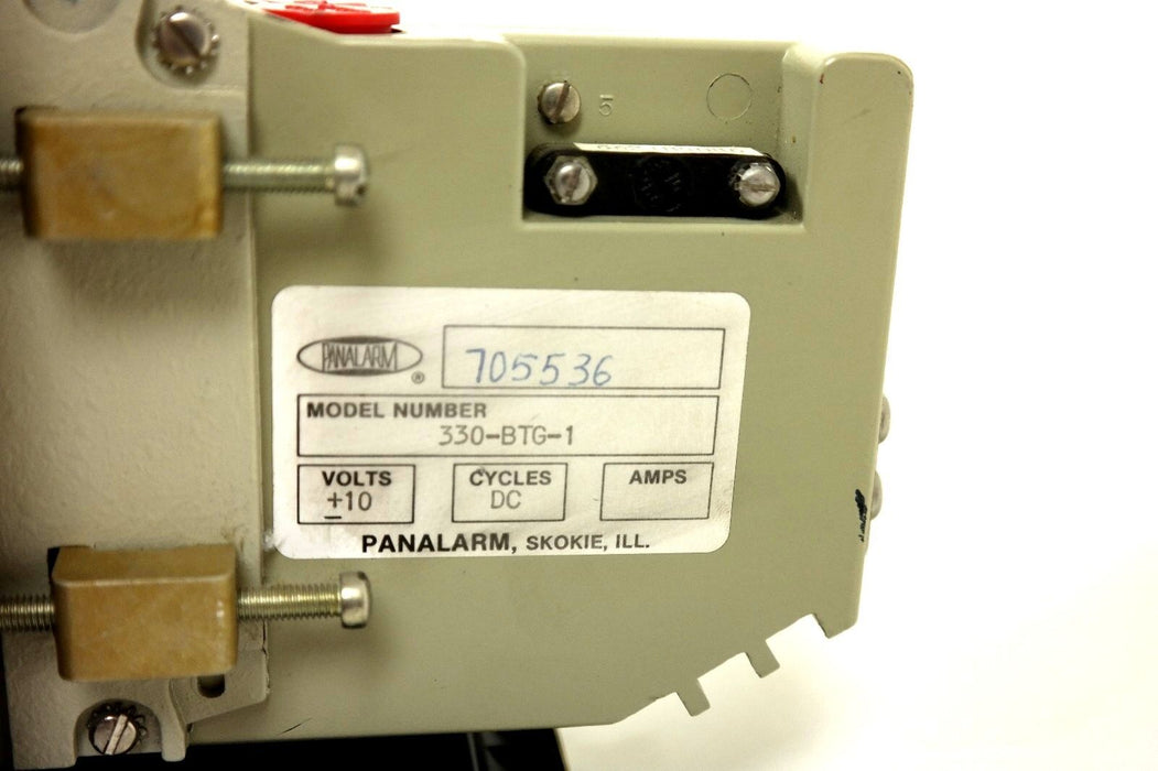 NEW PANALARM 330-BTG-1 GAUGE +/- 10V DC CYCLES 330BTG1, 705536