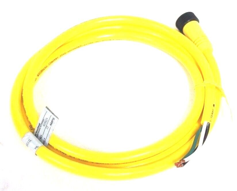 NIB BRAD HARRISON 40902+ MINI CHANGE CORDSET 3P FEMALE 6" 16.3 PVC CORD 96411L