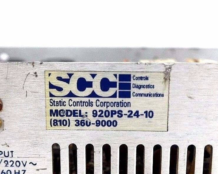 SCC STATIC CONTROLS CORPORATION 920PS-24-10 POWER SUPPLY - LOT OF 2