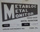 METABLOC METAL MONITOR SP-6A SOLID STATE METAL DETECTOR SP6A