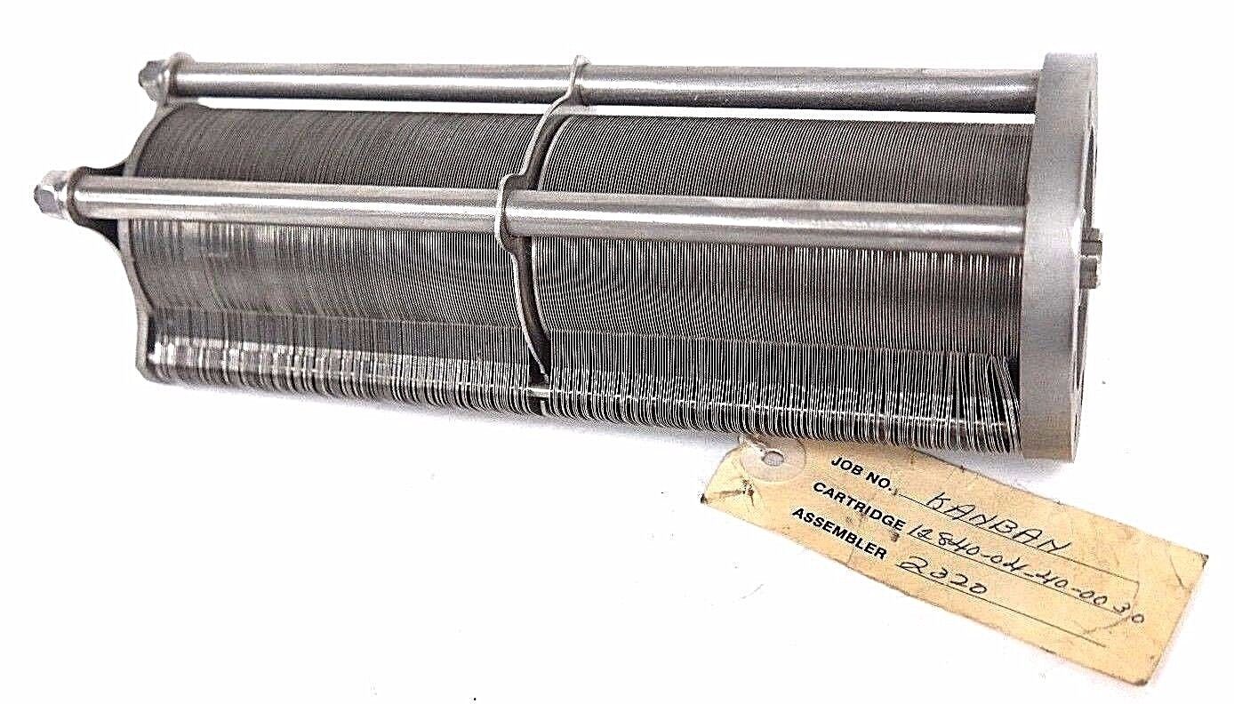 NEW NSN CARTRIDGE: 12840-04-40-0030 FLUID FILTER ELEMENT ASSEMBLER: 2320 KANBAN