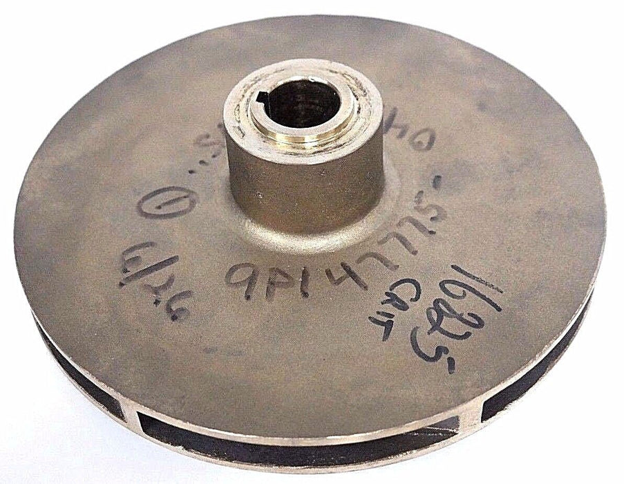 NEW GOULDS PUMP 444R227 VANE IMPELLER 9P1 47775-0431-7.375" BRASS