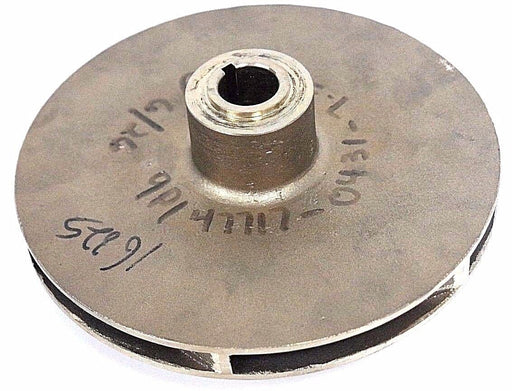 NEW GOULDS PUMP 444R227 VANE IMPELLER 9P1 47717-0431-7.375" BRASS