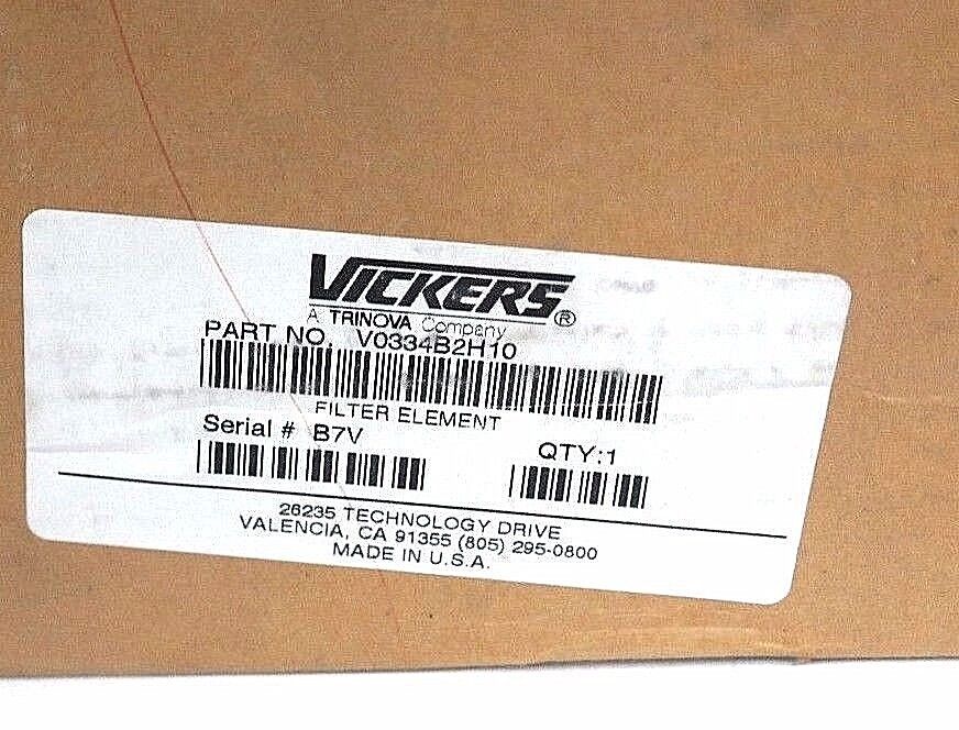 NIB VICKERS V0334B2H10 FILTER ELEMENT B7V