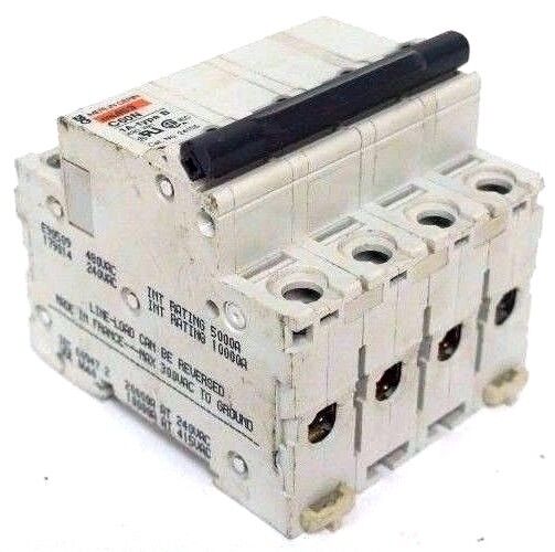MERLIN GERIN MULTI 9 C60N CIRCUIT BREAKER CAT NO 24155, 1A-TYPE B, MG24155