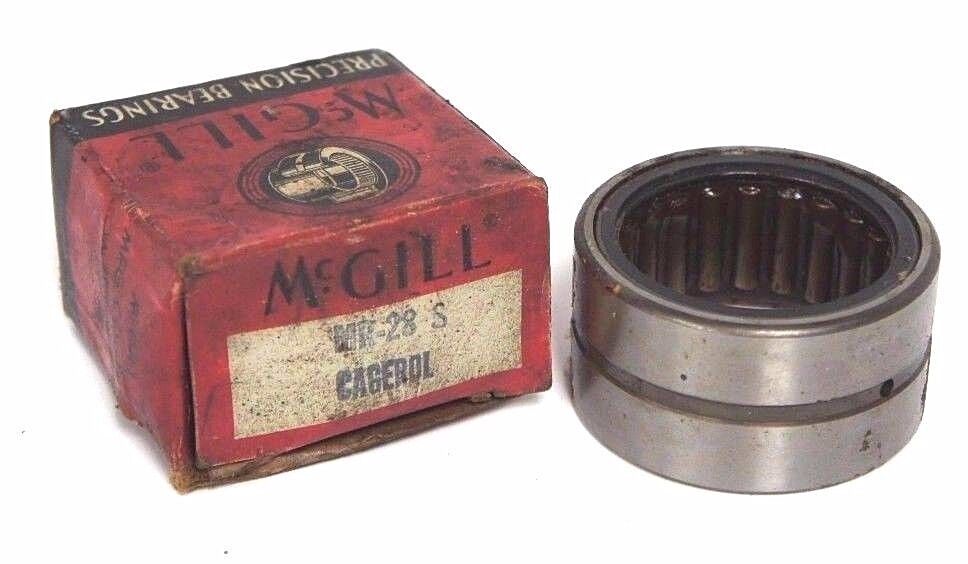 NIB MCGILL MR-28S CAGEROL BEARING MR-28-S MR28S