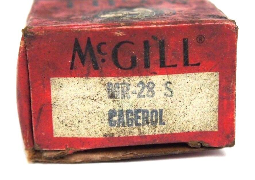 NIB MCGILL MR-28S CAGEROL BEARING MR-28-S MR28S