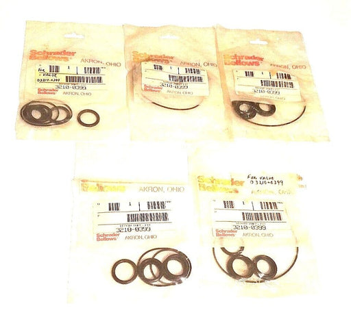 LOT OF 5 NEW SCHRADER BELLOWS 3210-0399 REPAIR PARTS KITS 32100399