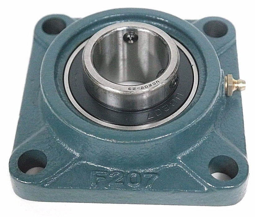 NIB AMI BEARING ASAHI UCF207-23 BEARING FLANGED 4-BOLT UCF20723