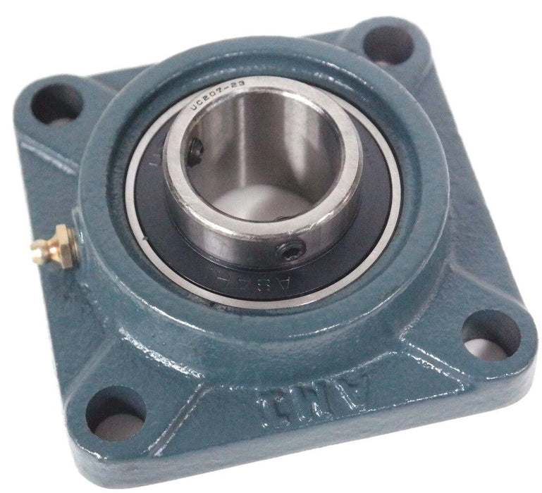 NIB AMI BEARING ASAHI UCF207-23 BEARING FLANGED 4-BOLT UCF20723
