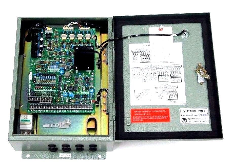 NIB TOYO MACHINERY MODEL: PCP-45 NO. 543 'TK' CONTROL PANEL 543Z6