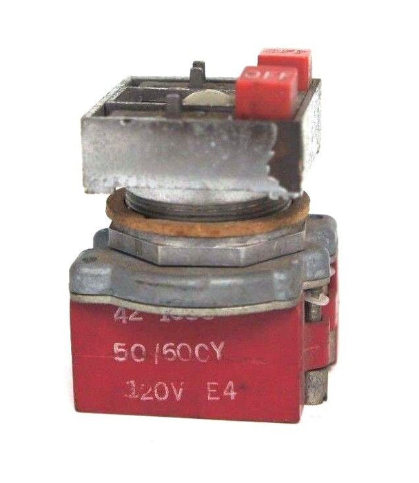 CUTLER HAMMER 42-1583 CURRENT TRANSFORMER 50/60CY 120V E4 421583
