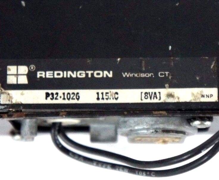 REDINGTON P32-1026 115VAC 8VA ELECTRONIC COUNTER PANEL MOUNT 6 FIGURE