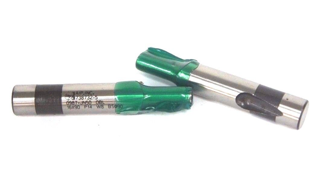 NEW API INC. 738732-5 PUNCH 0987-JN50 OBL 16X90 P14 W8 BS@90 - LOT OF 2