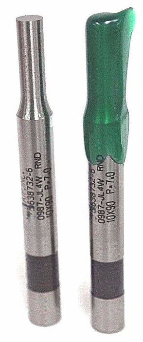 NIB AIP INC. 638732-6 PUNCH 0987-JL4W RND 10X90 P-7.0 H10-RP - LOT OF 8