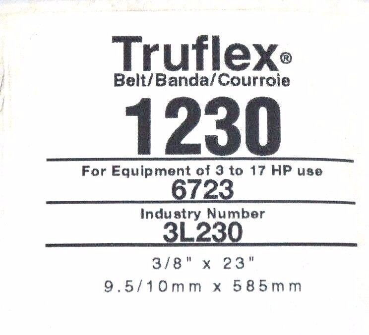 LOT OF 7 NEW GATES TRUFLEX V BELTS 3L230 3L220 3L260