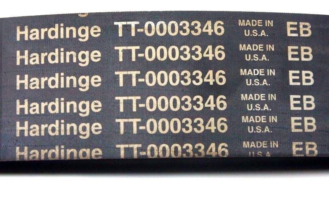 NIB HARDINGE BROS INC. TT-0003346 TIMING BELT TT-0003346