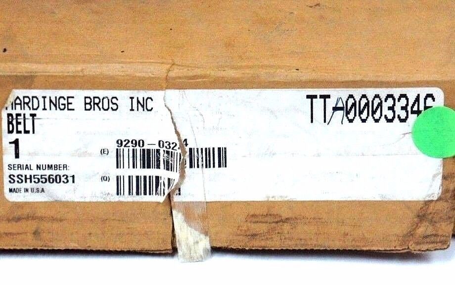 NIB HARDINGE BROS INC. TT-0003346 TIMING BELT TT-0003346