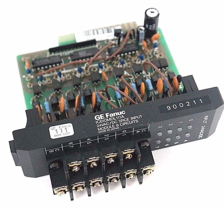 NIB GE FANUC IC610MDL111A, 24VAC/DC SOURCE INPUT MODULE