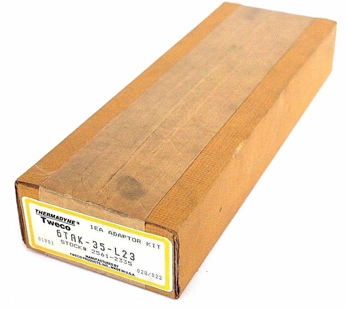FACTORY SEALED TWECO THERMADYNE 6TAK-35-L23 ADAPTER KIT STOCK# 2561-2335