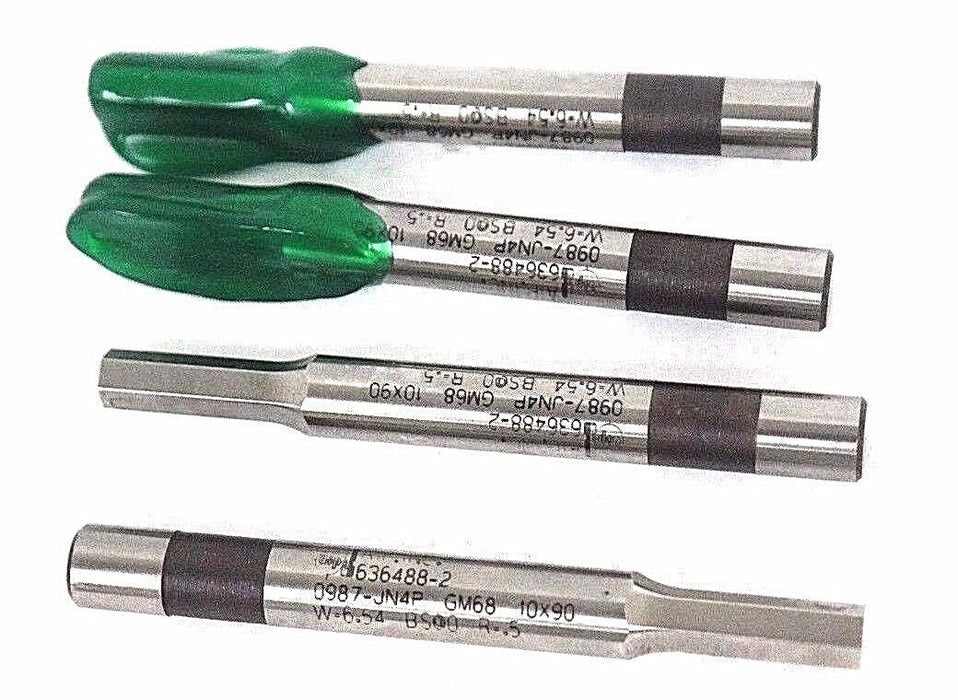NEW AIP INC. 636488-2 PUNCH 0987-JN4P GM68 10X90 W=6.54 BS@0 R=.5 - LOT OF 4