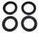 LOT OF 4, NEW GARLOCK 92X0733 OIL SEALS