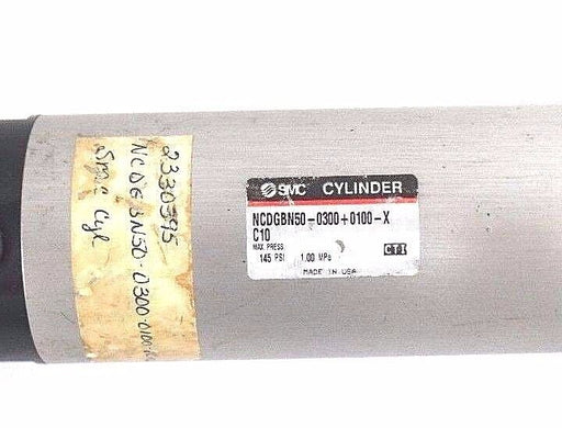 SMC NCDGBN50-0300+0100-X C10 CB CYLINDER MAX PRESS. 145 PSI 1.00 MPA