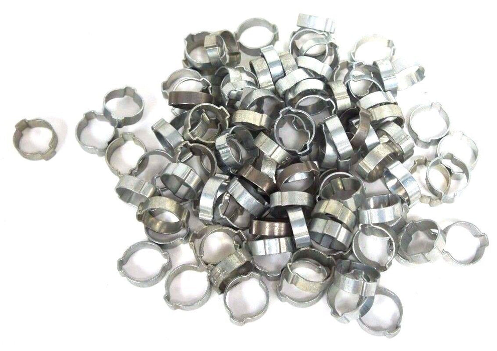 NEW OETIKER 2-EAR HOSE CLAMPS 1" 23/27 - LOT OF 102