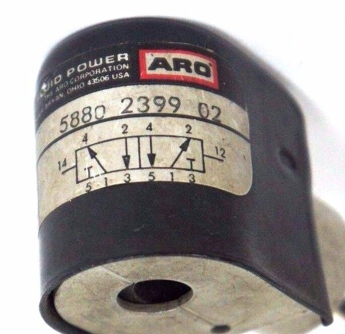 ARO FLUID POWER 5880239902 SOLENOID VALVE 5880-2399-02