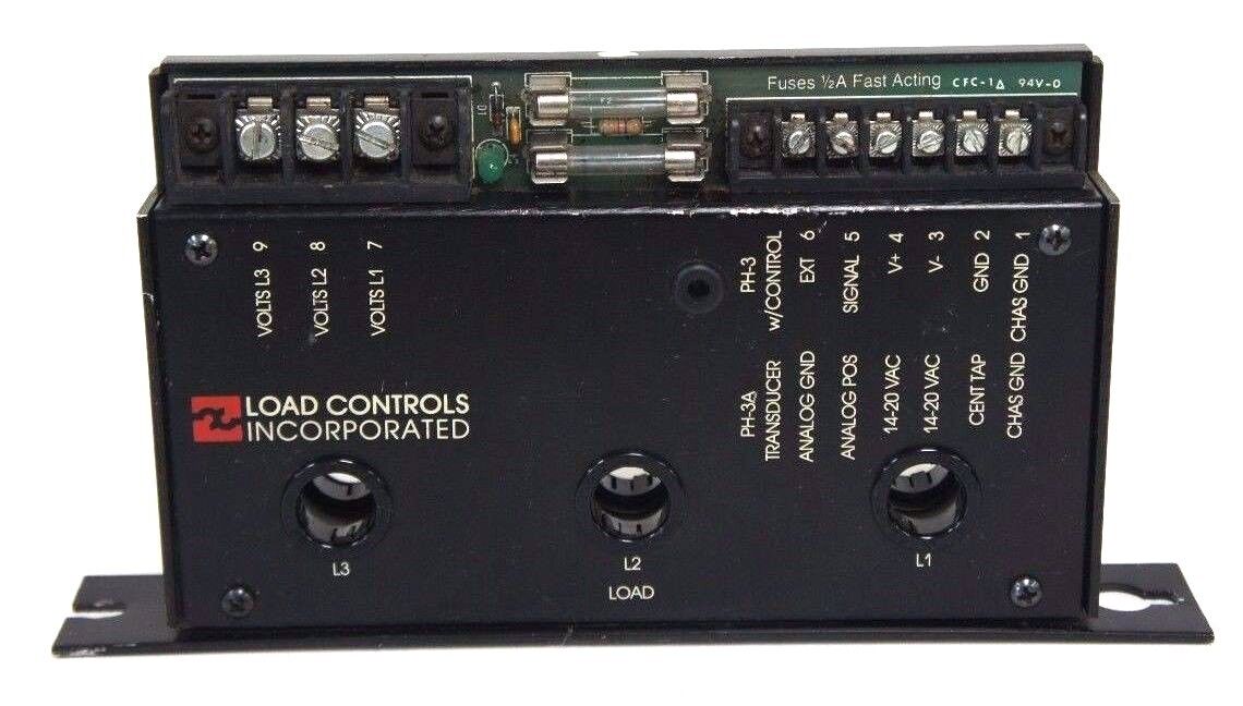 LOAD CONTROLS INC PH-3A-R POWER CELL 460V 30A 0-10V PH3AR