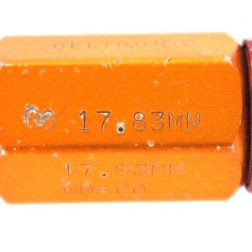 DELTRONIC PLUG GAGE GO 17.83MM NO GO 17.93MM 705148-00 P14985