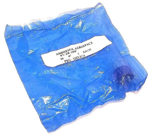 LOT OF 2 NEW AMPHENOL 97-18-29P CIRCULAR CONNECTORS 971829P