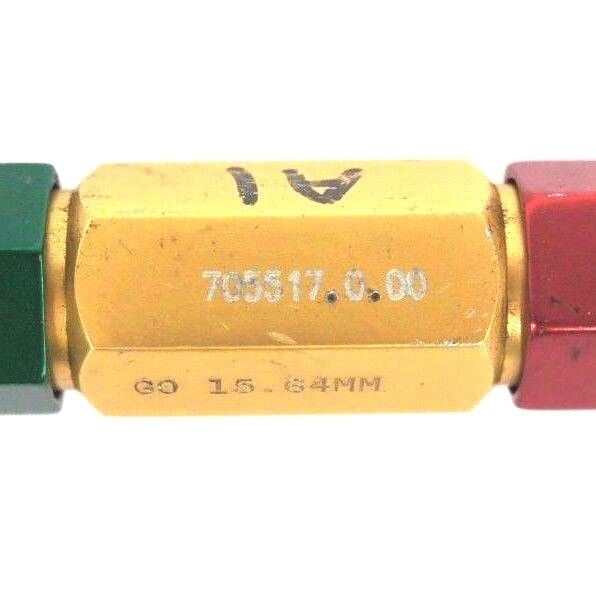 DELTRONIC PLUG GAGE GO 15.64MM NO GO 15.70MM 705517.0.00