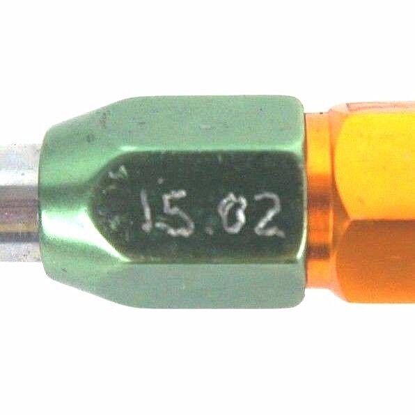 DELTRONIC PLUG GAGE GO 15.02MM NO GO 15.13MM