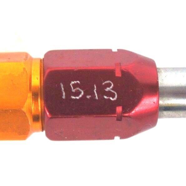 DELTRONIC PLUG GAGE GO 15.02MM NO GO 15.13MM