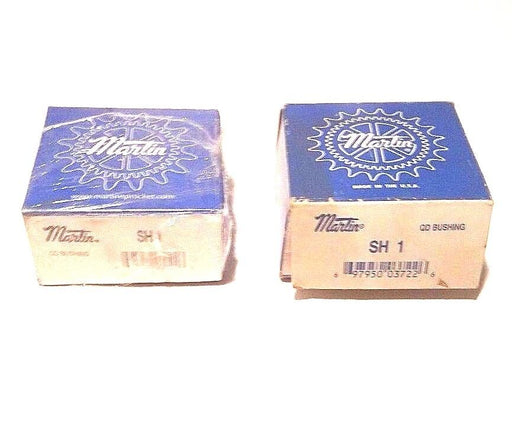 LOT OF 2 NEW MARTIN SH-1 BUSHINGS 1" BORE, SH1