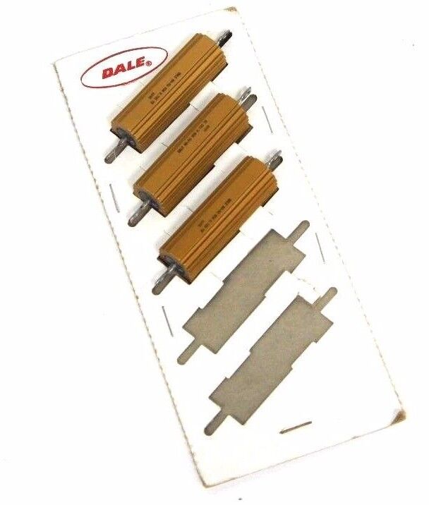 LOT OF 3 NEW DALE RESISTOR NH-50 50W 6.19 OHMS 1% 8948