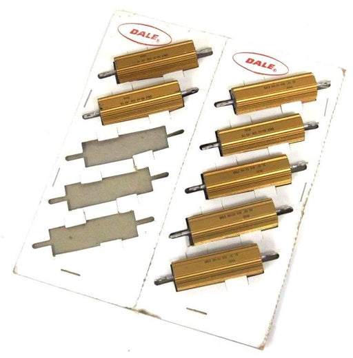 LOT OF 7 NEW DALE RESISTORS NH-50 50W .4 OHMS 1% 8949