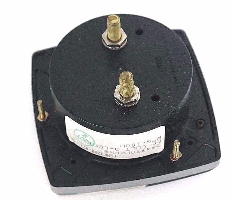 NIB YOKOGAWA 254320PKPK8 PANEL METER RTG-100V, 0-100V
