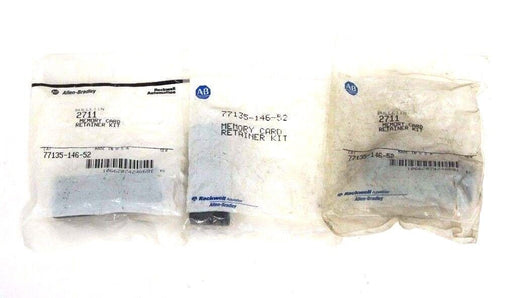 LOT OF 3 NEW ALLEN BRADLEY 77135-146-52 MEMORY CARD RETAINER KITS  7713514652