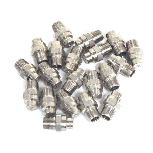 LOT OF 20 NEW S.S. CO H1/8U 316SS SPRAYER NOZZLES